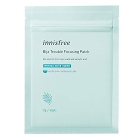 Miếng Dán Làm Dịu Mụn Innisfree Bija Trouble Focusing Patch 1SHT - 131171101