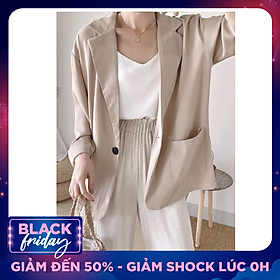 Áo Blazer Khoác Ngoài Dài Tay Nhiều Màu Kiểu Dáng Trẻ Trung - A.016