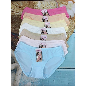 Combo 10 chiếc quần lót nữ cao cấp - chất cotton mềm mại thấm hút tốt (màu ngẫu nhiên) - N07