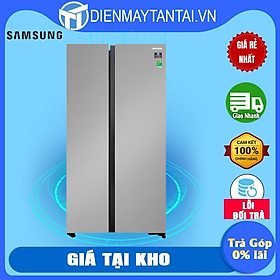 Tủ Lạnh Side By Side Inverter Samsung RS62R5001M9SV 647L - Hàng Chính Hãng