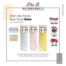 Mua Khăn mặt Panda Face Towel Daiso 3 màu