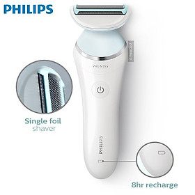 Máy Cạo Lông Khô Và Ướt Dành Cho Nữ Philips BRL130/00 - Hàng Chính Hãng