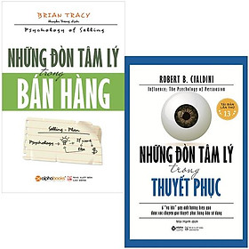 [Download Sách] Combo Sách Những Đòn Tâm Lý Trong Bán Hàng + Những Đòn Tâm Lý Trong Thuyết Phục (Bộ 2 Cuốn)