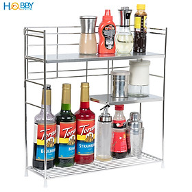 Kệ để gia vị chai lọ 3 tầng cao cấp inox 304 Hobby home decor GV3T