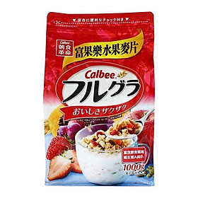 Bột yến mạch trái cây Calbee (1000g)