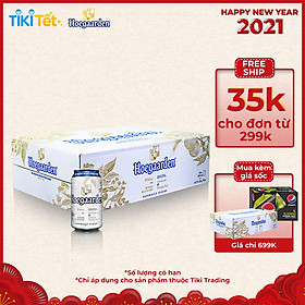 Thùng 24 Lon Bia Hoegaarden (330ml / Lon)