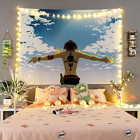 Mua Thảm Treo Tường Hình Anime One Piece trang trí decor phòng NR