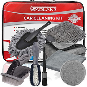 Hình ảnh Bộ Dụng Cụ Rửa Xe Chăm Sóc Ô Tô Car Cleaning Tools Kit