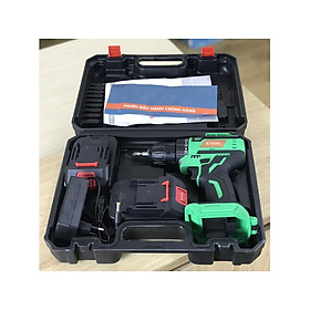 MÁY KHOAN PIN 20V KHÔNG BÚA (MOTOR TỪ) KAZAKI KZ20BC (2 PIN 20V-1.5AH, 1 SẠC)- HÀNG CHÍNH HÃNG