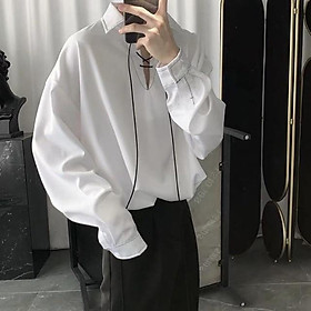 Được Kiểm Hàng Trước Sơ mi đan dây  HÀNG SIÊU CẤP