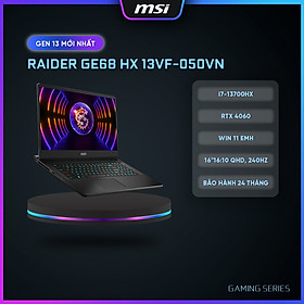 MSI Laptop Raider GE68HX 13VF-050VN|Intel i7-13700HX|RTX 4060|Ram DDR5 16GB|2TB  SSD|16