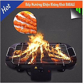  Bếp Nướng Không Khói Babale 5 Mức Nhiệt  Nướng Thịt Ngay Tại Nhà  An Toàn Không Khói Bụi