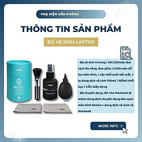 Mua 5in1 Bộ vệ sinh Laptop   Macbook   Máy ảnh Cao Cấp 5 Trong 1 Bộ Vệ Sinh Màn Hình   Vỏ Ngoài   Bàn Phím Dành Cho Lens Camera Có Dung Dịch Khăn Lau   Chổi Quét   Bóng Thổi Bụi Đa Năng cho iPhone / iPad / Smartphone Smartwatch Tivi Fullbox – Hàng Nhập Khẩu