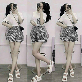 Sét đồ bộ đùi nữ mặc đi làm, mặc đi chơi mẫu mới siêu hot có bigsize, mẫu bộ sort nữ mặc ở nhà mùa hè bao mát mẻ xịn xo