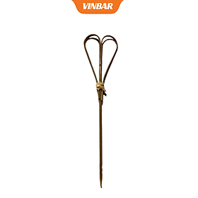 Mua TĂM TRE DECOR TRÁI TIM MÀU TỰ NHIÊN - 12 CM (100 CÁI/GÓI)