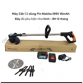 Mua Máy cắt cỏ cầm tay dùng pin MA.Kl.TA   LÕI ĐỒNG 100 % (bảo hành 12 tháng)