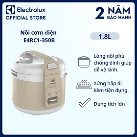 Mua Nồi cơm điện Electrolux E4RC1-350B - Thiết kế đa năng  phù hợp cho gia đình đông người  dễ dàng vệ sinh  Hàng chính hãng 