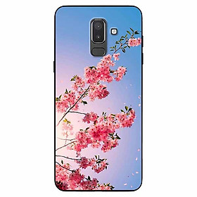 Ốp lưng dành cho Samsung J8 2018 mẫu Hoa Đào Rơi