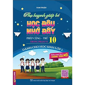 Sách - Sách - Phụ huynh giúp bé học đâu nhớ đấy (phép cộng - trừ trong phạm vi 10) - HA