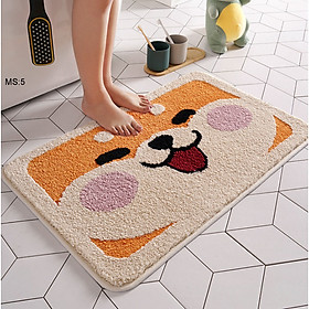 Mua Thảm Chùi Chân Hình Thú Cao Cấp-Chất liệu: Sợi polyester-Thích Hợp Với Nhiều Vị Trí Khác Nhau Trong Nhà - Giao Hình Ngẫu Nhiên
