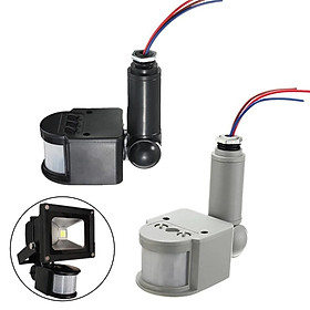 Mua Đèn Cảm biến chuyển động hồng ngoại ngoài trời 180 độ cho đèn 110-220V