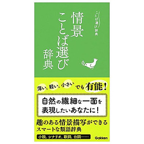 Sách ngoại văn: 情景ことば選び辞典 - Tsui Sute Joukei Kotoba Erabi Jiten Sabanakuro