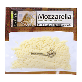 Phô Mai Bào Mozzarella Zelachi Gói 200G