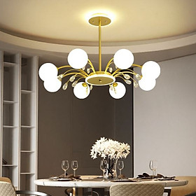 Đèn chùm TECTE cao cấp trang trí nội thất sang trọng, hiện đại - kèm bóng LED chuyên dụng