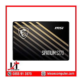 Mua SSD MSI SPATIUM S270 2.5-Inch SATA III 120GB - HÀNG CHÍNH HÃNG