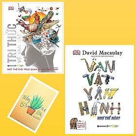 Combo Vạn Vật Vận Hành Như Thế Nào? và Tri Thức Về Vạn Vật - Một Thế Giới Trực Quan Chưa Từng Thấy ( Tặng Kèm Sổ Tay Xương Rồng)
