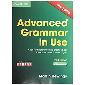 [Download Sách] Advanced Grammar in Use Bk w Answers