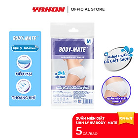 Combo Bao Quần Lót NGUYỆT SAN Miễn Giặt BODY-MATE, Quần SINH LÝ Tiện Lợi
