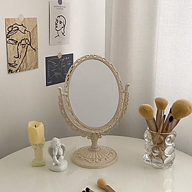 Mua GƯƠNG TRANG ĐIỂM vintage công chúa dùng hai mặt - ttu.decor