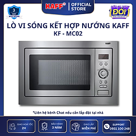 Mua Lò vi sóng kết hợp nướng dung tích 25L KAFF KF-MC02 - Hàng chính hãng