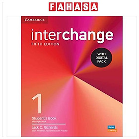 Sách ngoại văn: Interchange Level 1 Student's Book With Digital Pack - 5th Edition