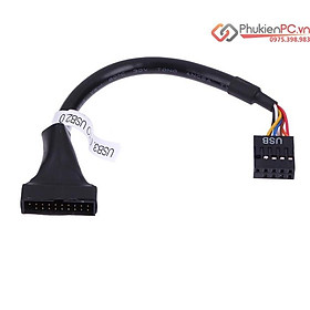 Mua Cáp chuyển đổi USB 2.0 thành USB 3.0 - Cable chuyển đổi USB 2.0 9 Pin sang USB 3.0 20 Pin tiện lợi