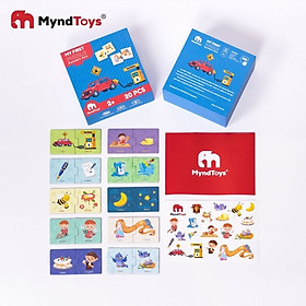 Đồ Chơi Giáo Dục Myndtoys My First Puzzle Dynamic Duo Dành Cho Các Bé Trên