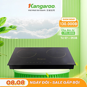 Bếp Điện Từ - Hồng Ngoại Đôi Kangaroo KG499N 3100W - Hàng chính hãng