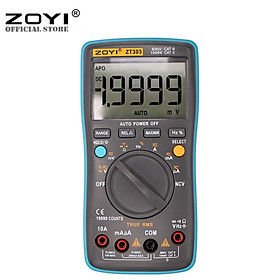 Mua Đồng Hồ Vạn Năng Kỹ Thuật Số Zoyi ZT-303 Đồng Hồ Có Nhiều Chức Năng Đo Điện Áp  Dòng Điện  Điện Trở  Diode  Đo Liên Tục Với Kết Quả Đo Có Độ Chính Xác Cao – Hàng Chính Hãng