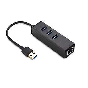 Hub 3 cổng USB 3.0 và 1 cổng Lan Gigabit - màu ngẫu nhiên