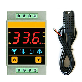 Mua Công Tắc Cảm Biến Nhiệt Độ Độ Ẩm Wifi Điều Khiển Qua Ứng Dụng  Tuya FH-01