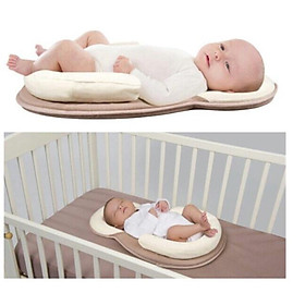 Mua Đệm nằm chống móp đầu cho bé sơ sinh