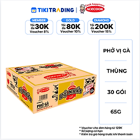 Thùng 24 Gói Mì Spaghetti Bistro Hương Vị Xốt Bò Bằm Kiểu Ý Acecook (95gr x 24 Gói)
