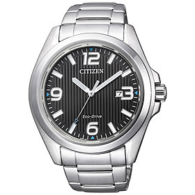 Đồng Hồ Nam Citizen Dây Thép Không Gỉ AW1430-51E - Mặt Đen