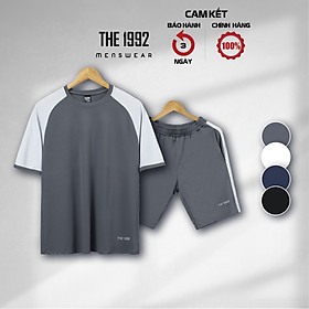 Bộ thể thao nam THE 1992 Đồ bộ nam cao cấp phối màu