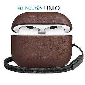 Ốp lưng UNIQ Terra Geniune Leather  dành cho Airpods 3  - Hàng chính hãng