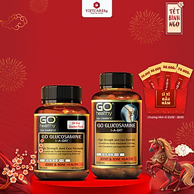Bộ Sản Phẩm 2 Hộp Viên Uống Glucosamine New Zealand Go Glucosamine 1-A-DAY 1500mg 30 Viên Và 60 Viên | Giúp Tăng Dịch Khớp, Giảm Thoái Hóa Khớp