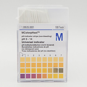 Mua pH-indicator strips pH 0 - 14 Universal indicator - Giấy do pH 0-14 - Merck