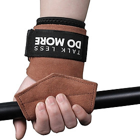 Hình ảnh Găng Tay Tập GYM Hở Mu Da Bò Wrist Guard Aolikes (1 Đôi)