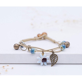 Bracelet Handmade Bracelet Creative Ceramics Flower Accessories Jewelry Women
